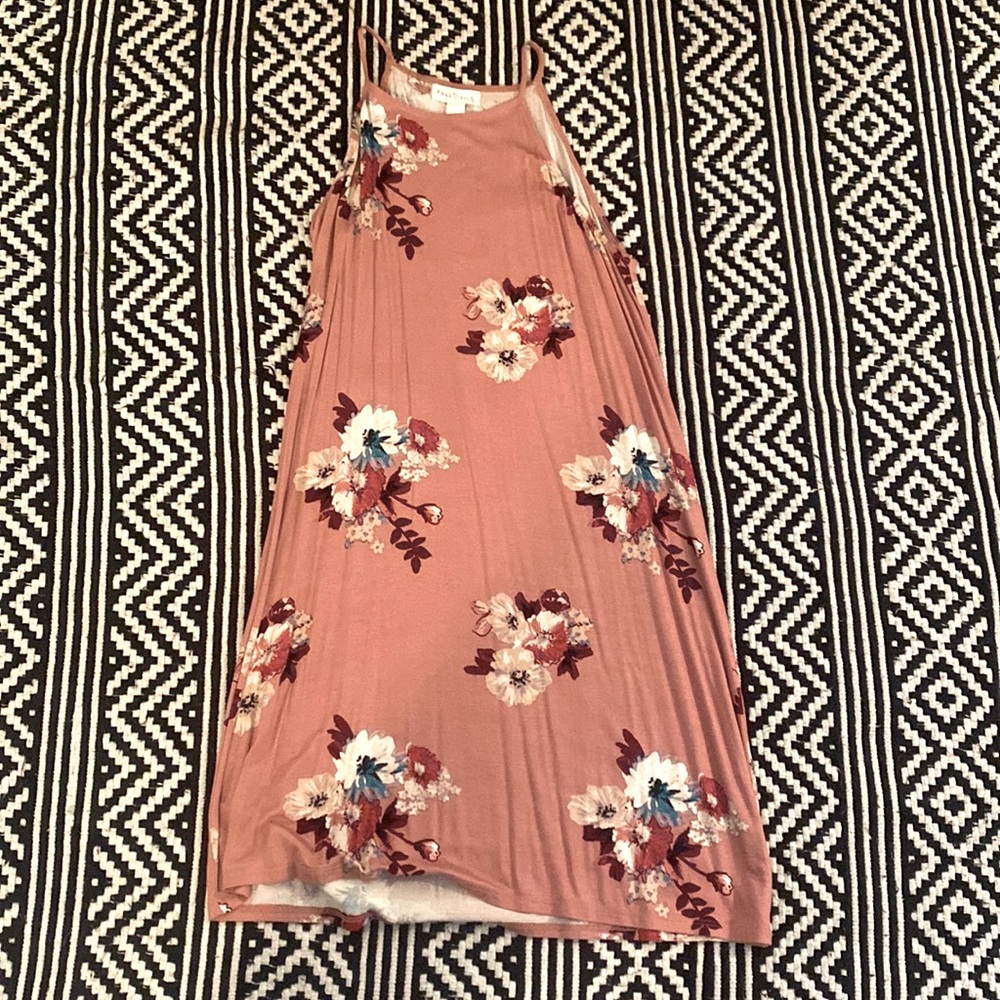 Floral Pink Dress Size XS
